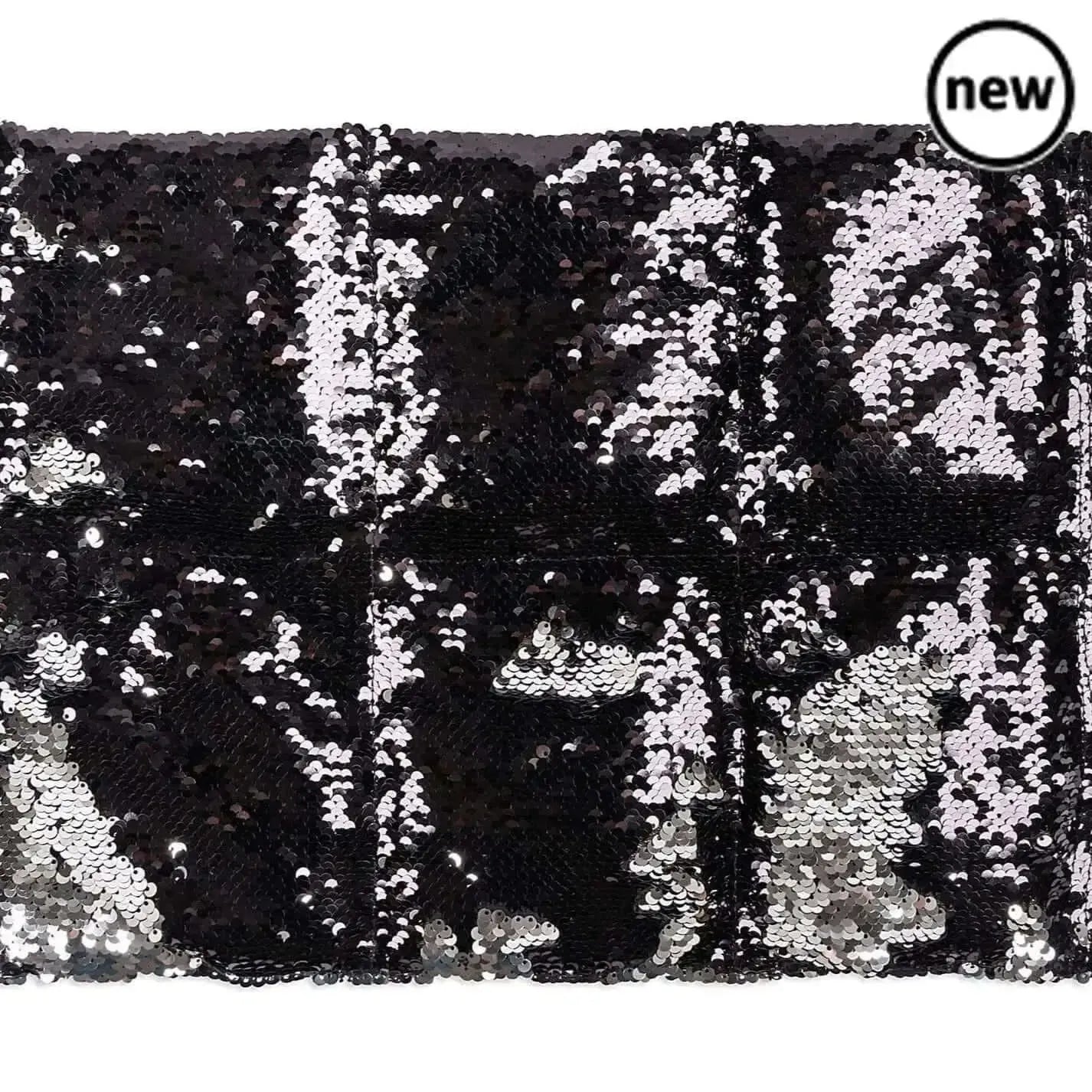 Two-Tone Sequin Weighted Lap Pillow-Two-Tone Sequin Weighted Lap Pillow