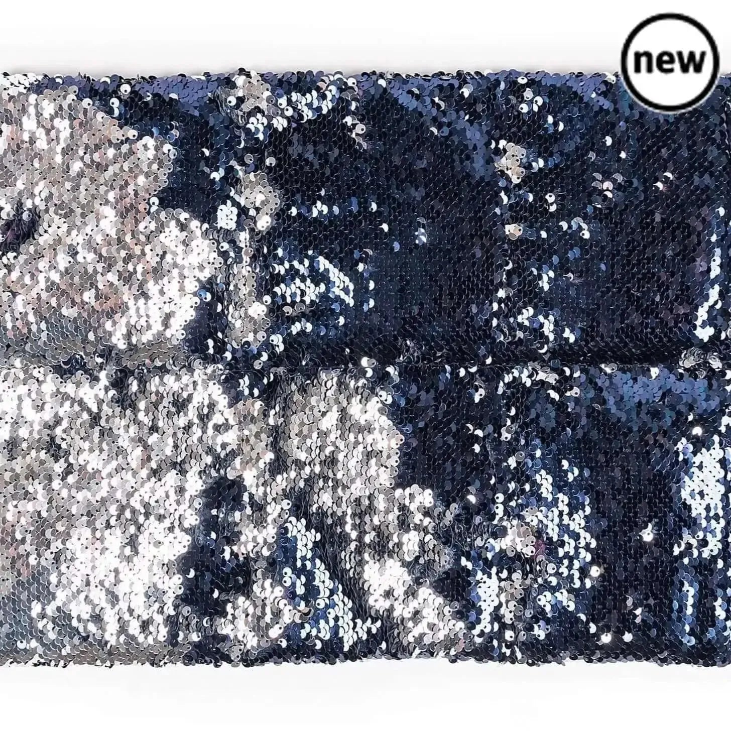 Two-Tone Sequin Weighted Lap Pillow-Two-Tone Sequin Weighted Lap Pillow