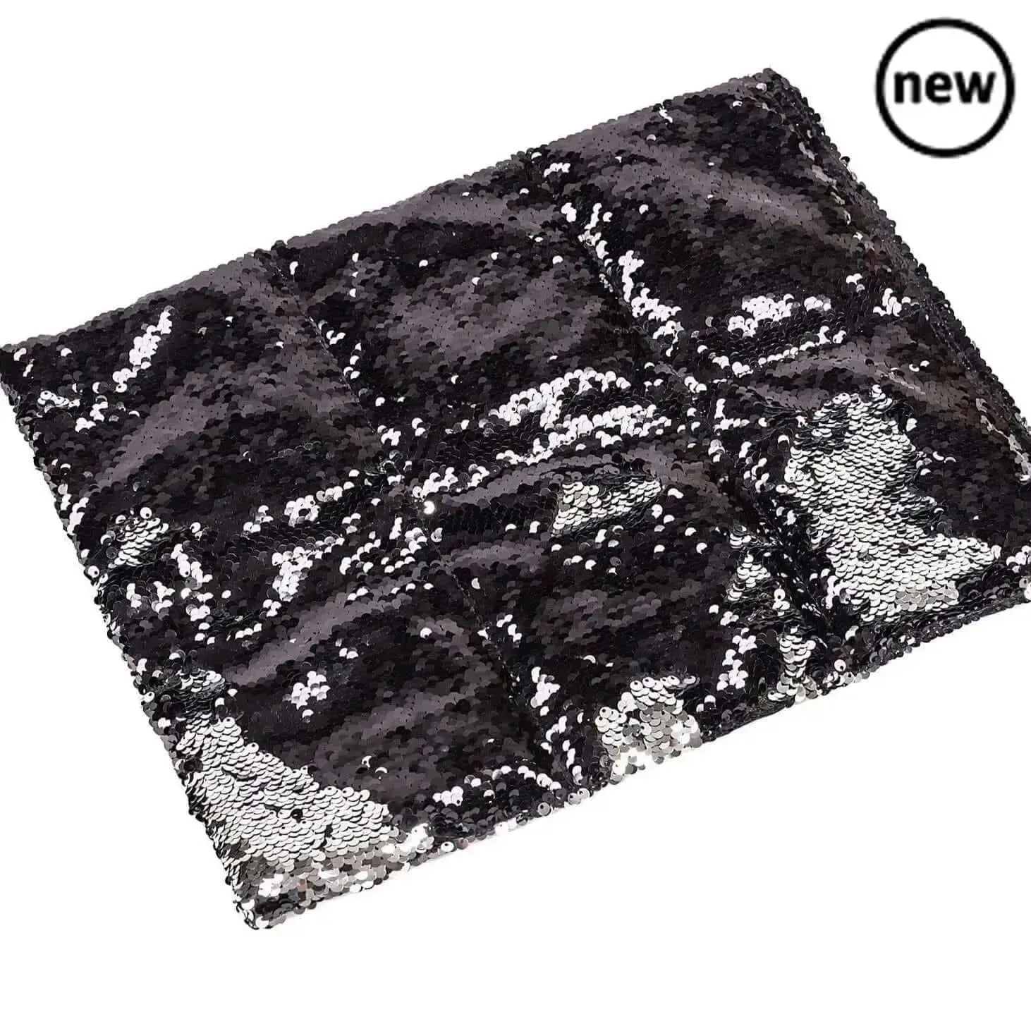 Two-Tone Sequin Weighted Lap Pillow-Two-Tone Sequin Weighted Lap Pillow