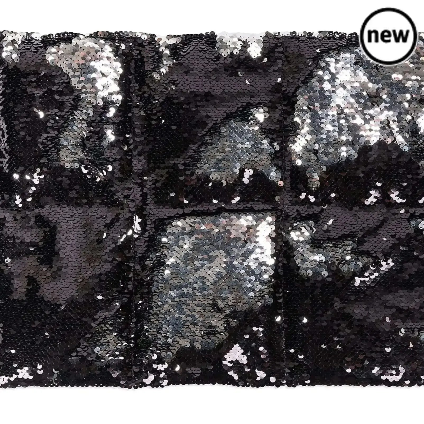 Two-Tone Sequin Weighted Lap Pillow-Two-Tone Sequin Weighted Lap Pillow