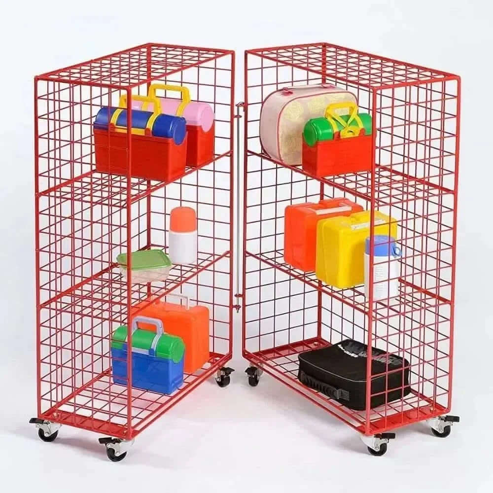 Secure Folding Lunchbox Trolley-Secure Folding Lunchbox Trolley