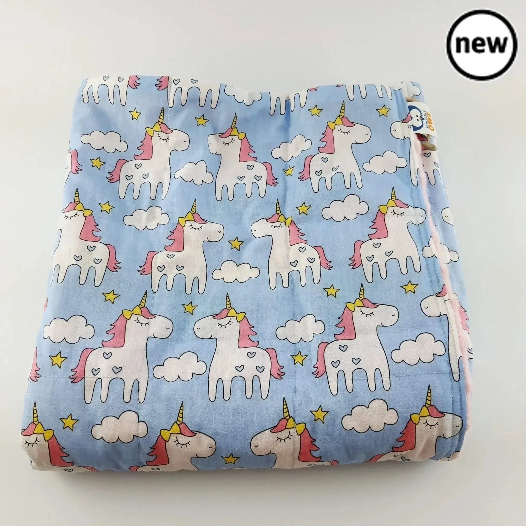 Unicorns Cotton Weighted Blanket-Unicorns Cotton Weighted Blanket