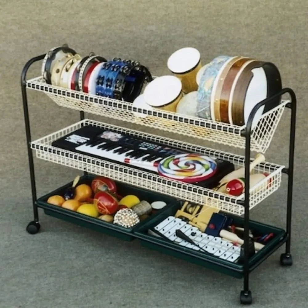 Versatile Music Storage Trolley-Versatile Music Storage Trolley