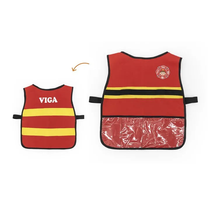 Viga Toys® Firefighter Role Play Set-Viga Toys® Firefighter Role Play Set