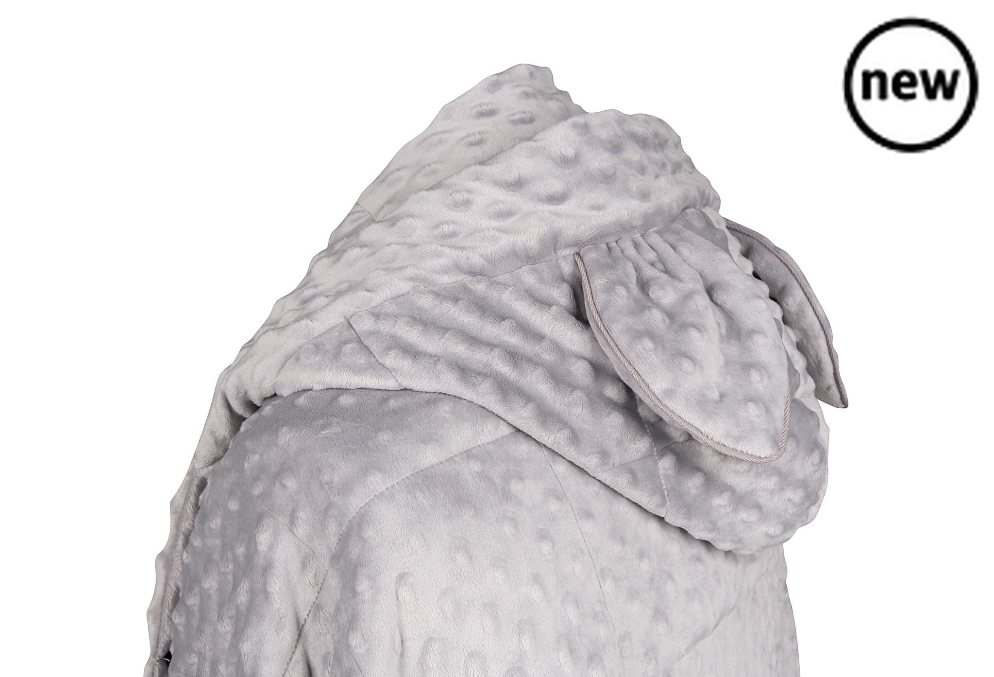 Weighted Blanket Hoodie, Introducing our Weighted Blanket Hoodie – a unique fusion of deep pressure therapy and the comforting embrace of a soft wrap-around blanket. Designed for relaxation and versatility, this hoodie allows you to unwind and move around simultaneously, providing a cocoon of comfort wherever you go. Sizes: Choose the perfect fit with our Weighted Blanket Hoodie, available in two sizes: Standard: H100 x W150cm Large: H120 x W170cm Fabric & Filling: Crafted from the highest grade of minky pl