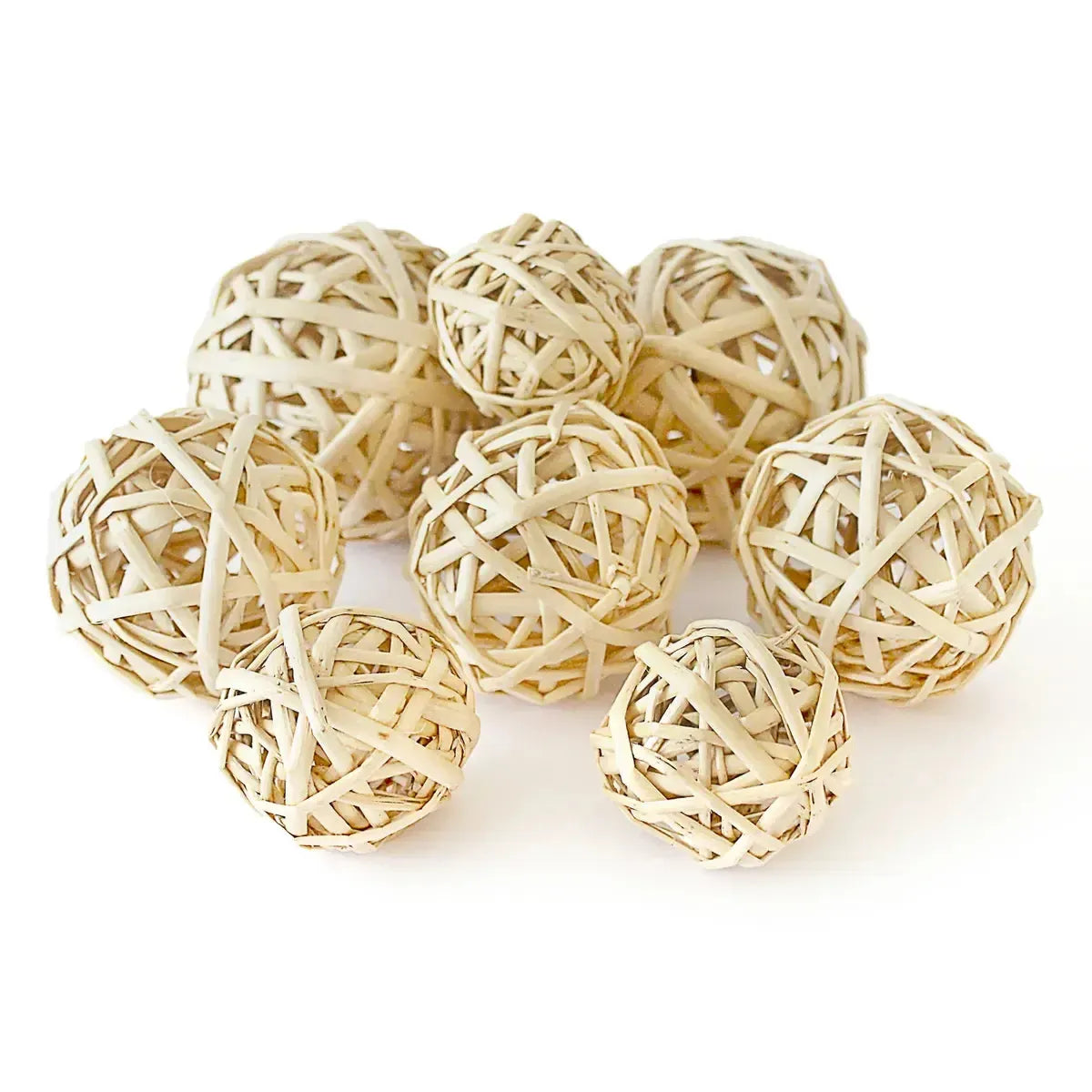 Wicker Balls Pack of 20-Wicker Balls Pack of 20