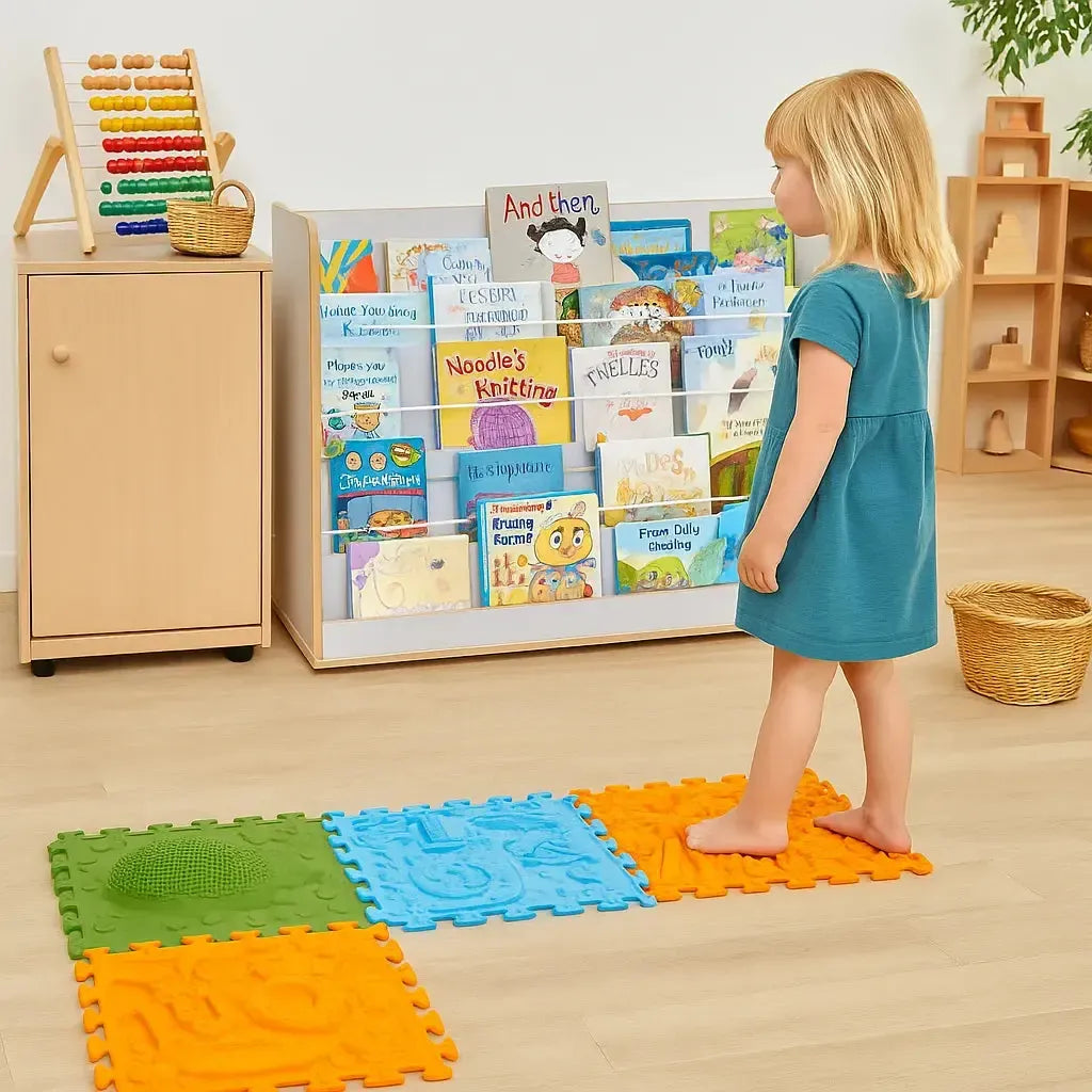 Wide Free Standing Book Display Unit-Wide Free Standing Book Display Unit