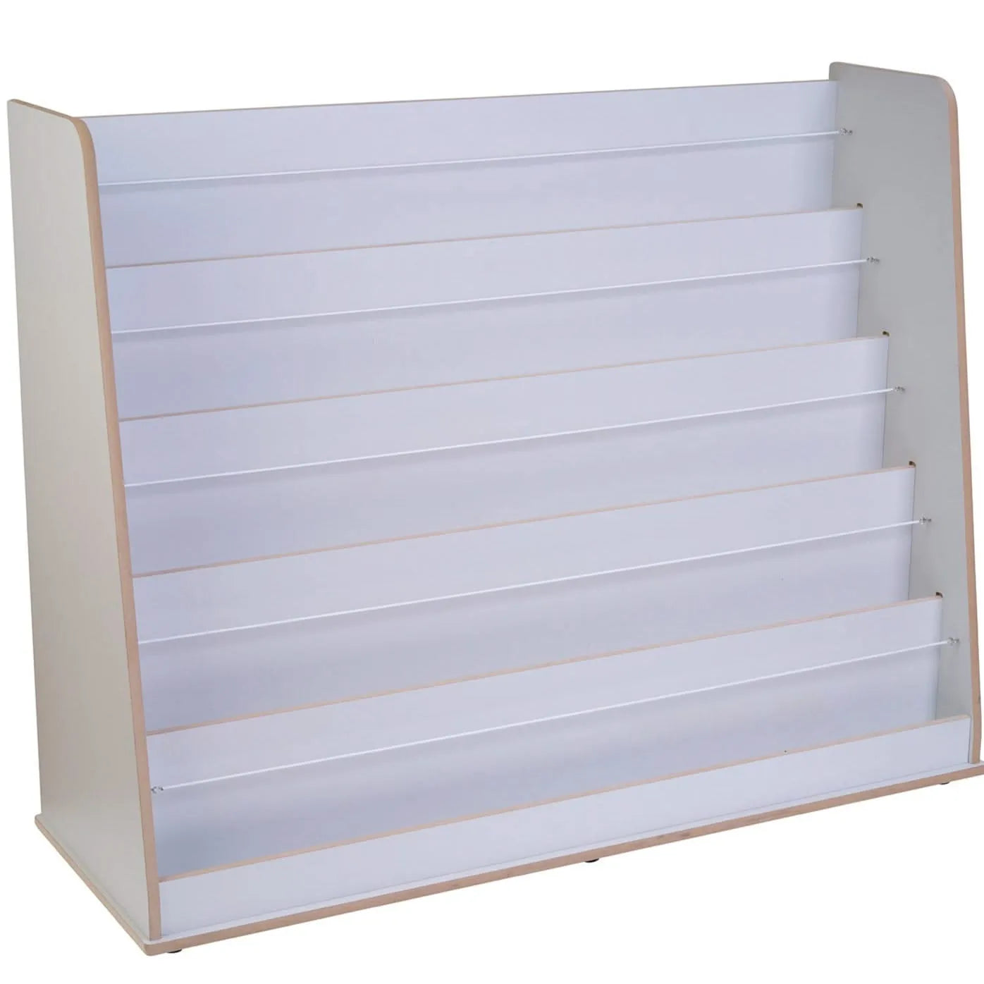 Wide Free Standing Book Display Unit-Wide Free Standing Book Display Unit
