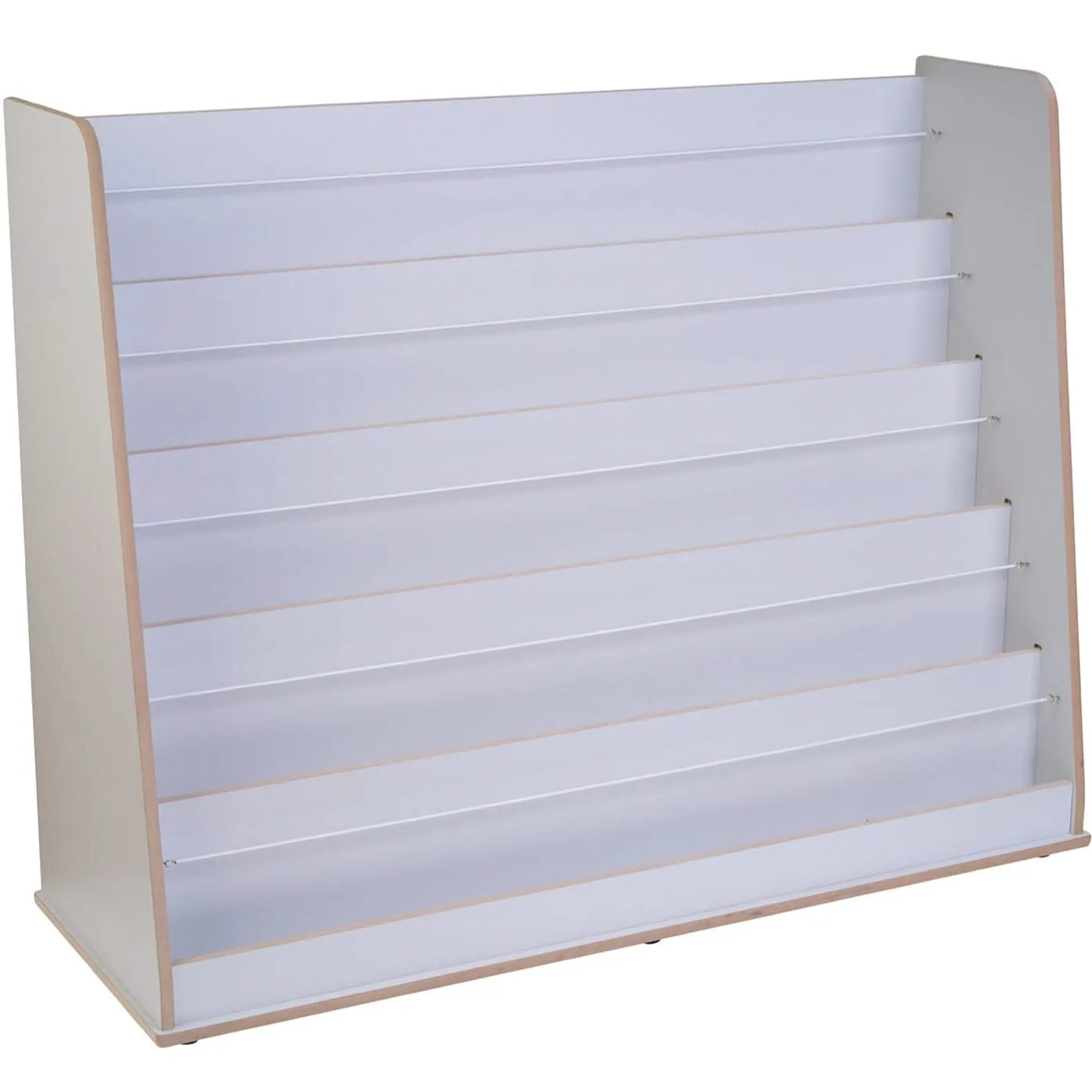 Wide Free Standing Book Display Unit-Wide Free Standing Book Display Unit