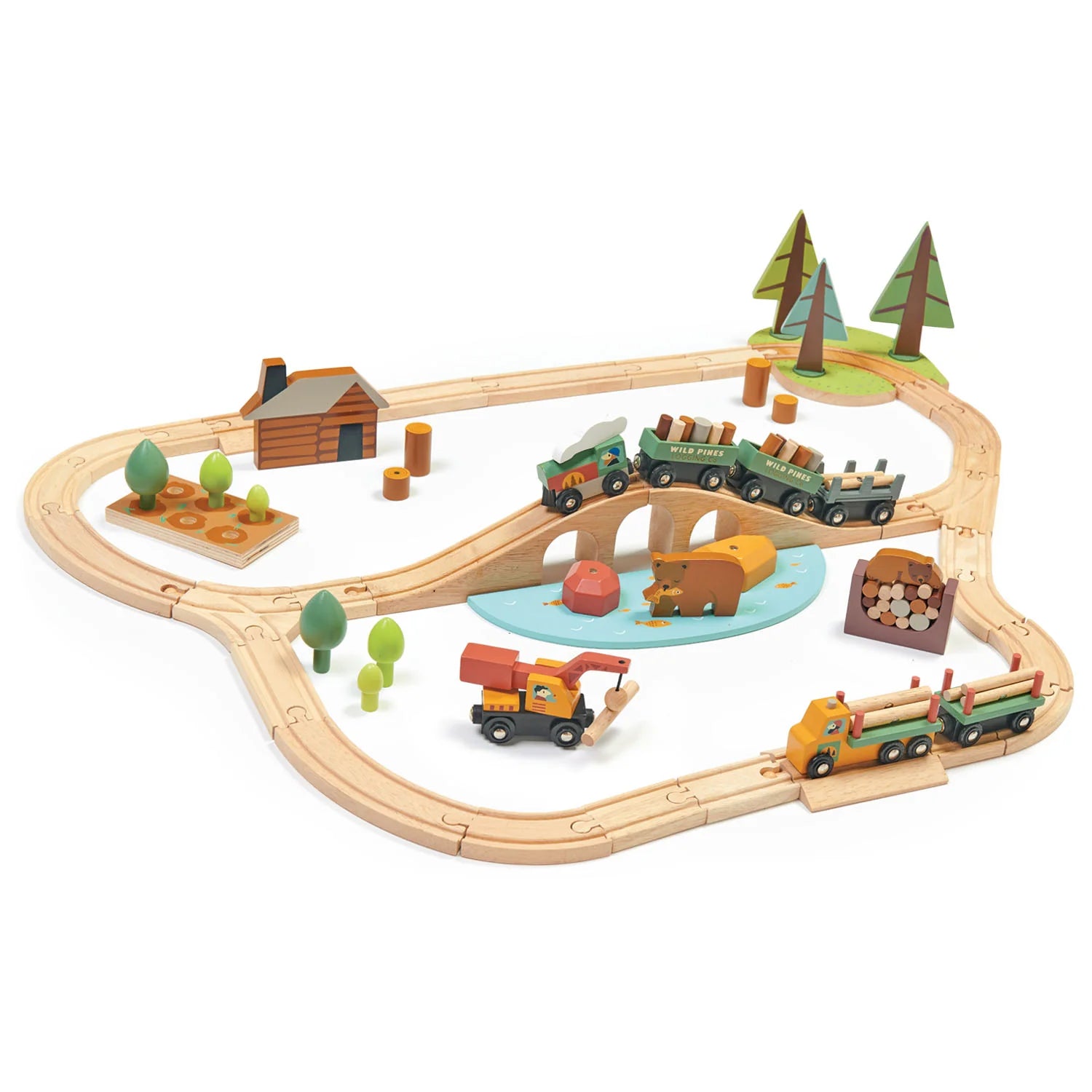 Wild Pines Train Set-Wild Pines Train Set