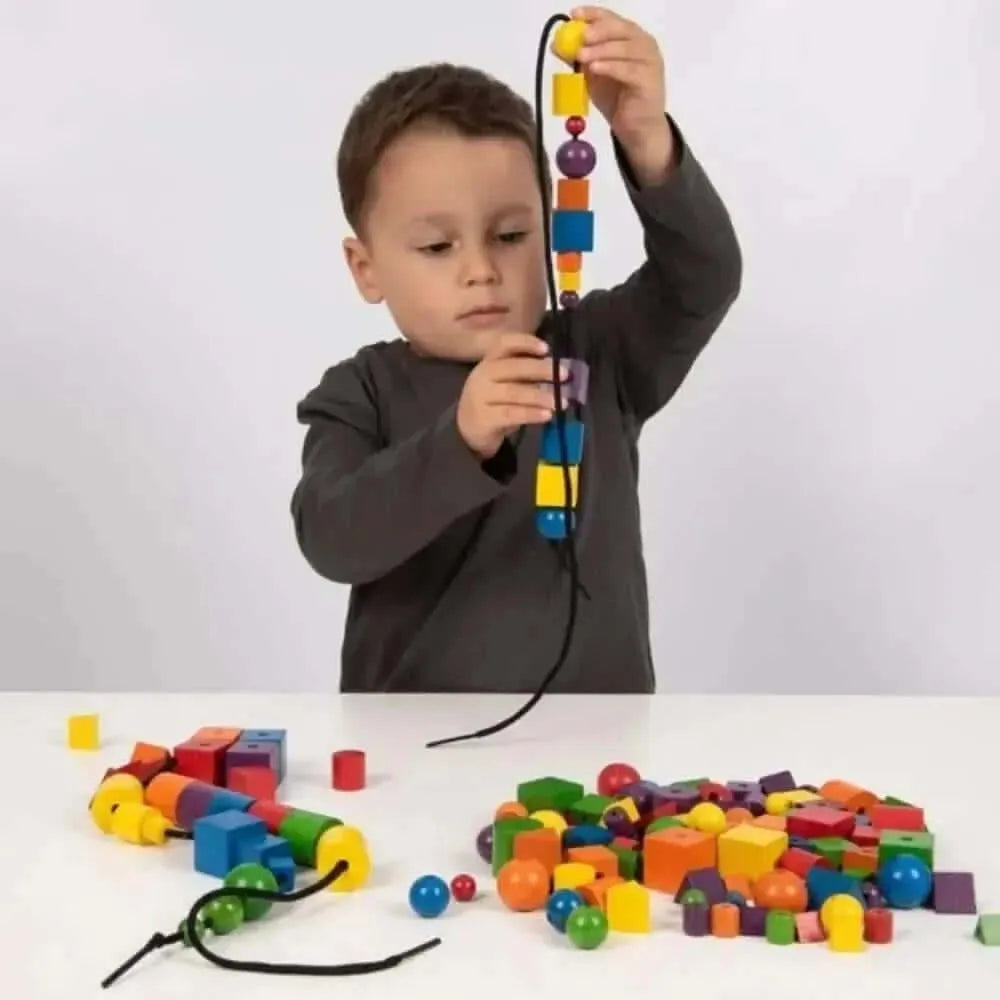 Wooden Attribute Beads - Pk144-Wooden Attribute Beads - Pk144