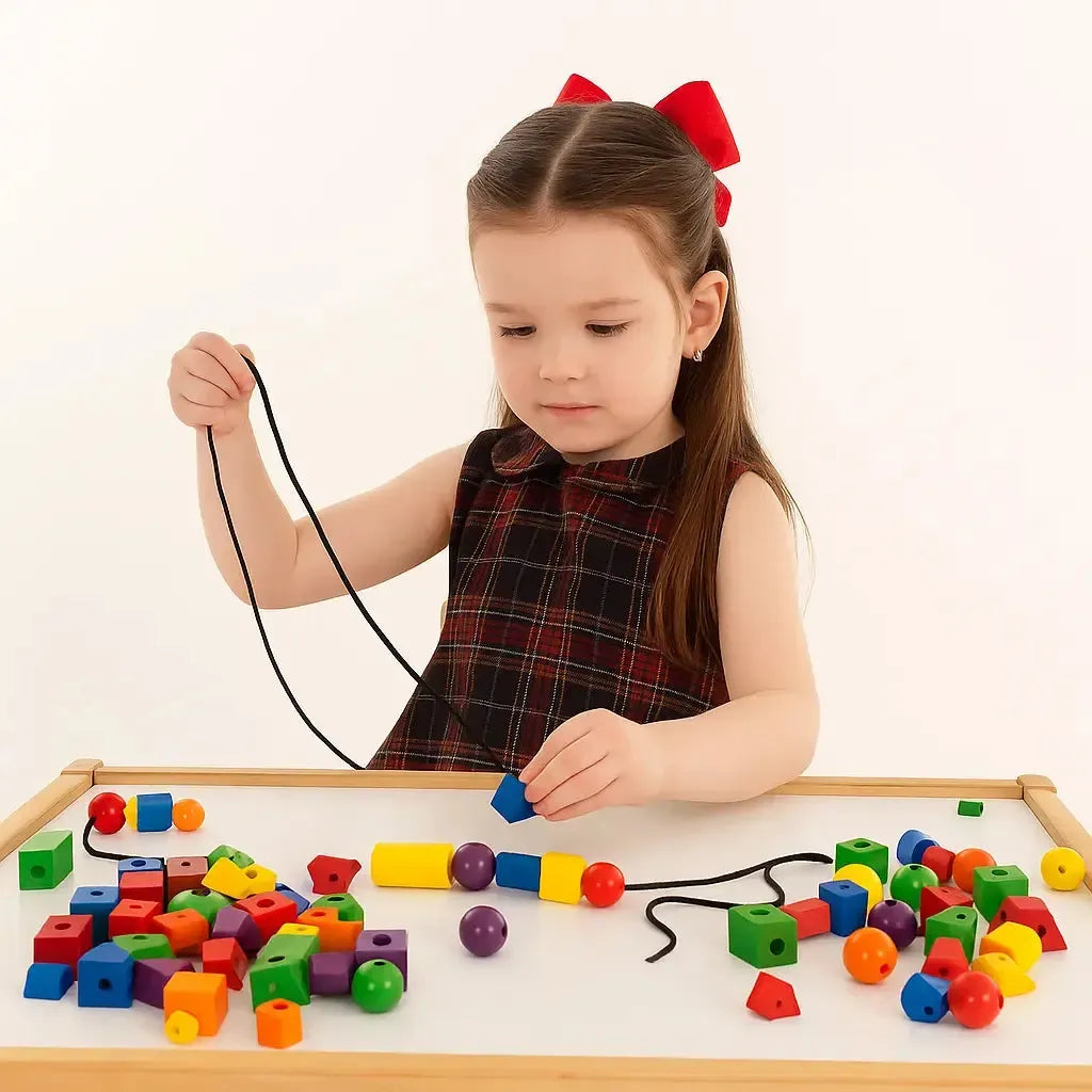 Wooden Attribute Beads - Pk144-Wooden Attribute Beads - Pk144