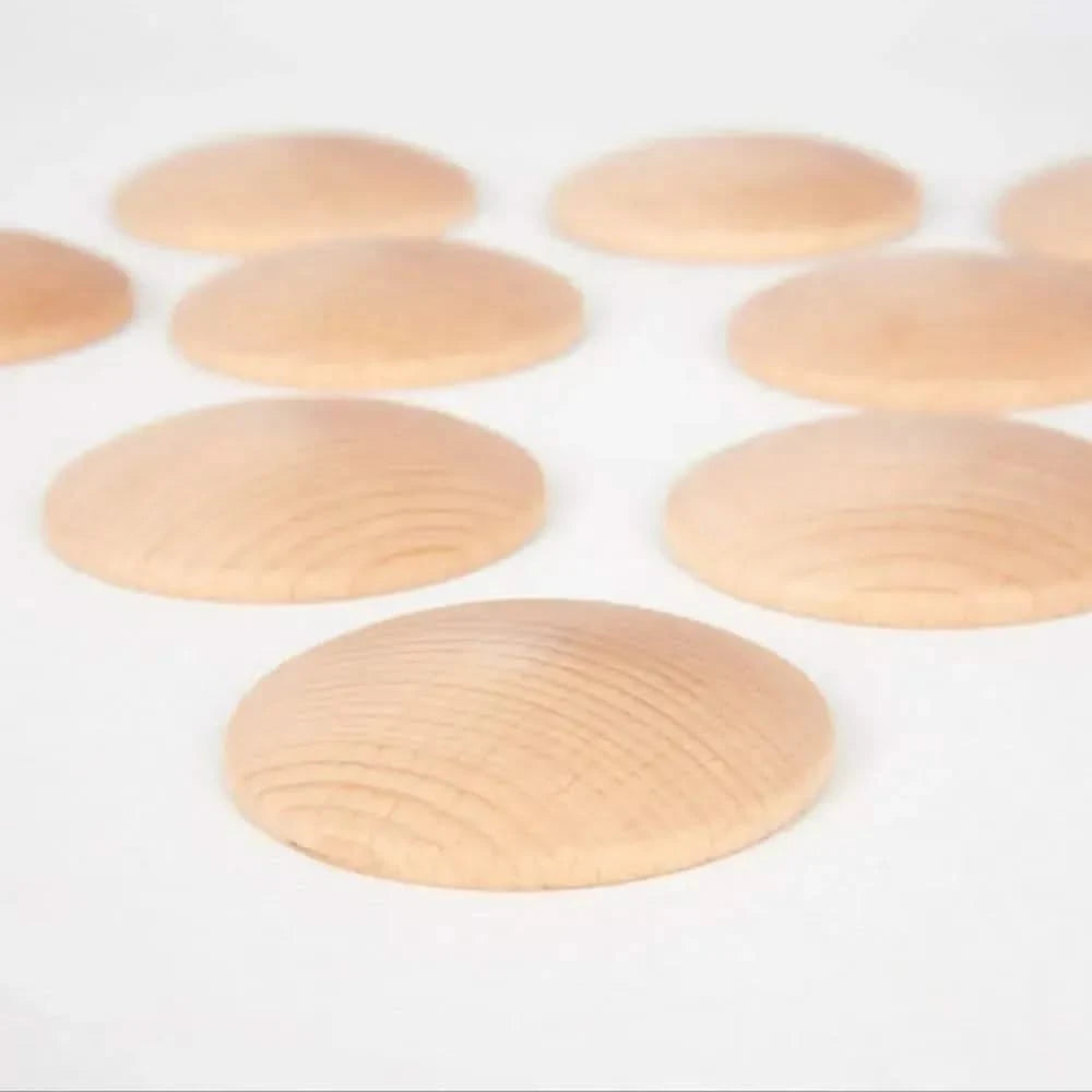Wooden Discs - Pk10-Wooden Discs - Pk10