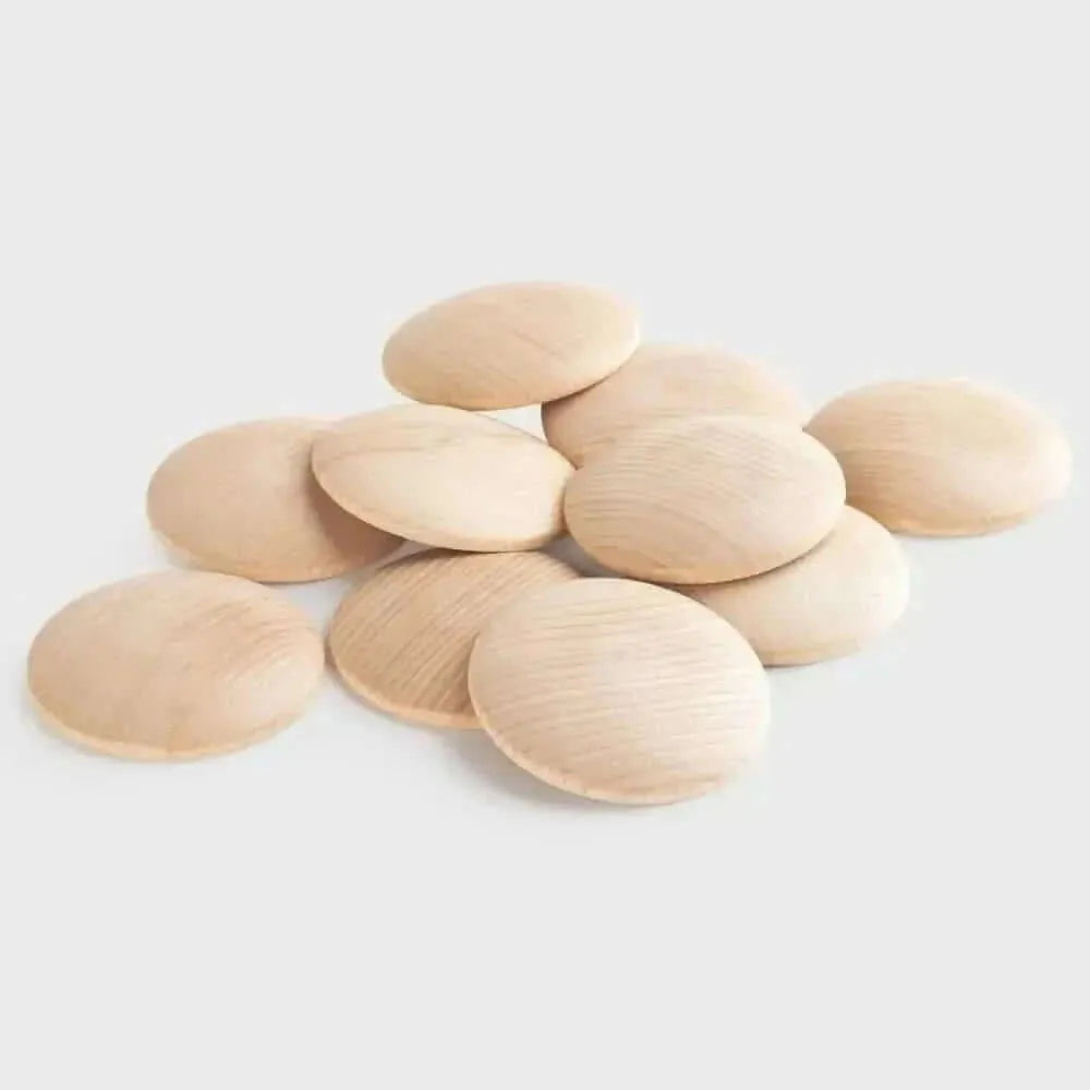 Wooden Discs - Pk10-Wooden Discs - Pk10