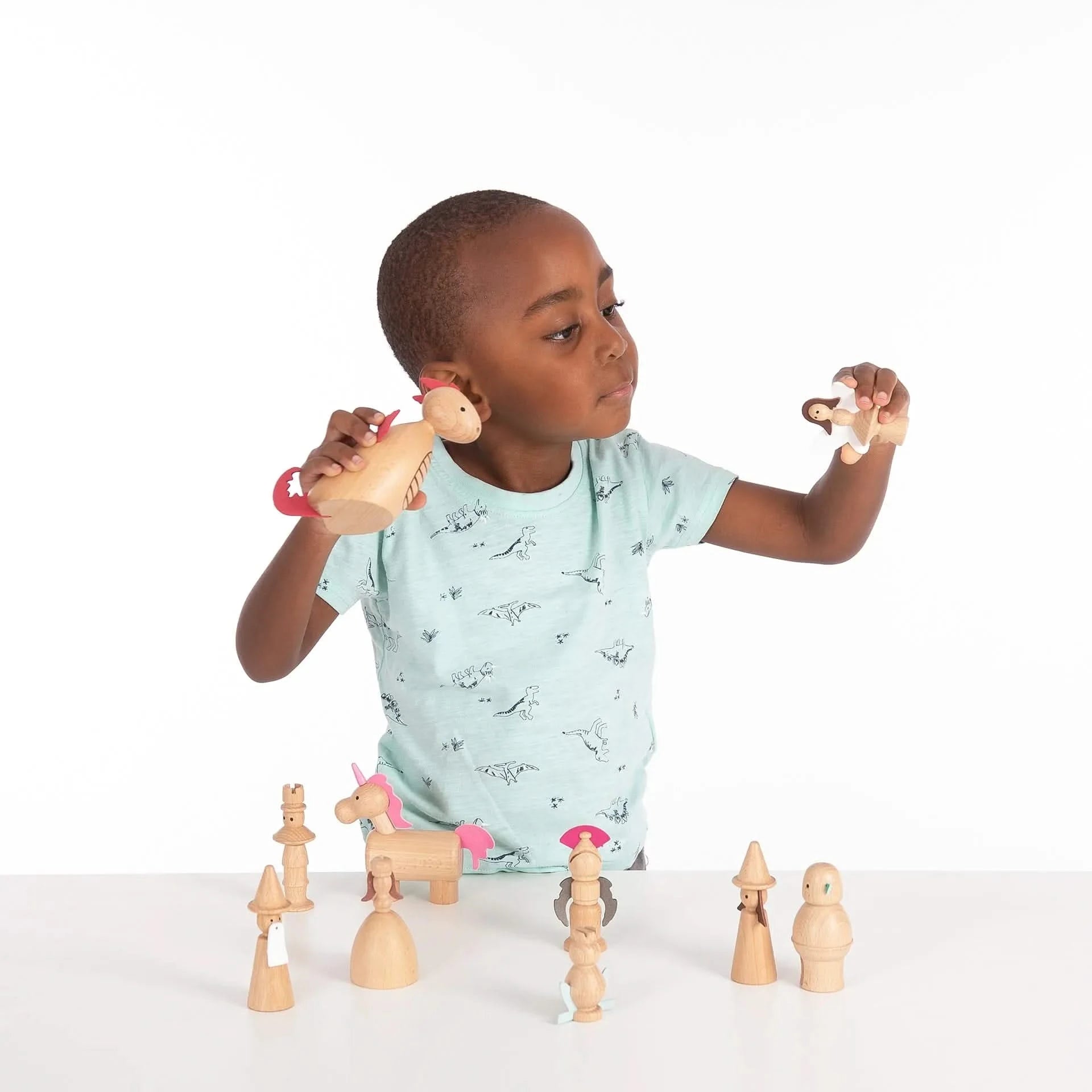 Wooden Enchanted Figures-Wooden Enchanted Figures