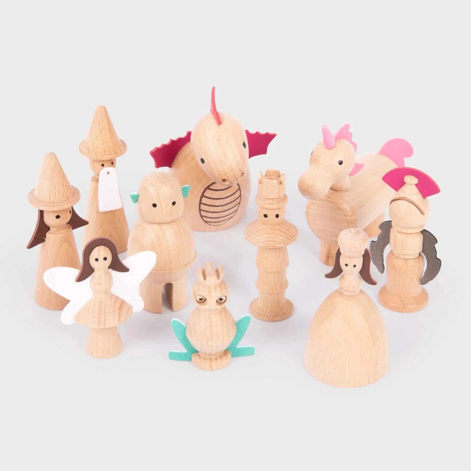Wooden Enchanted Figures-Wooden Enchanted Figures