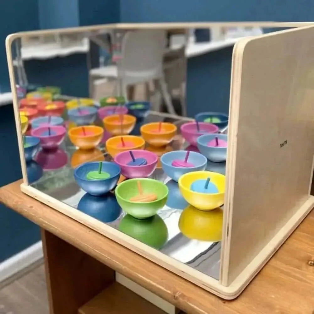 Wooden Exploratory Mirror-Wooden Exploratory Mirror