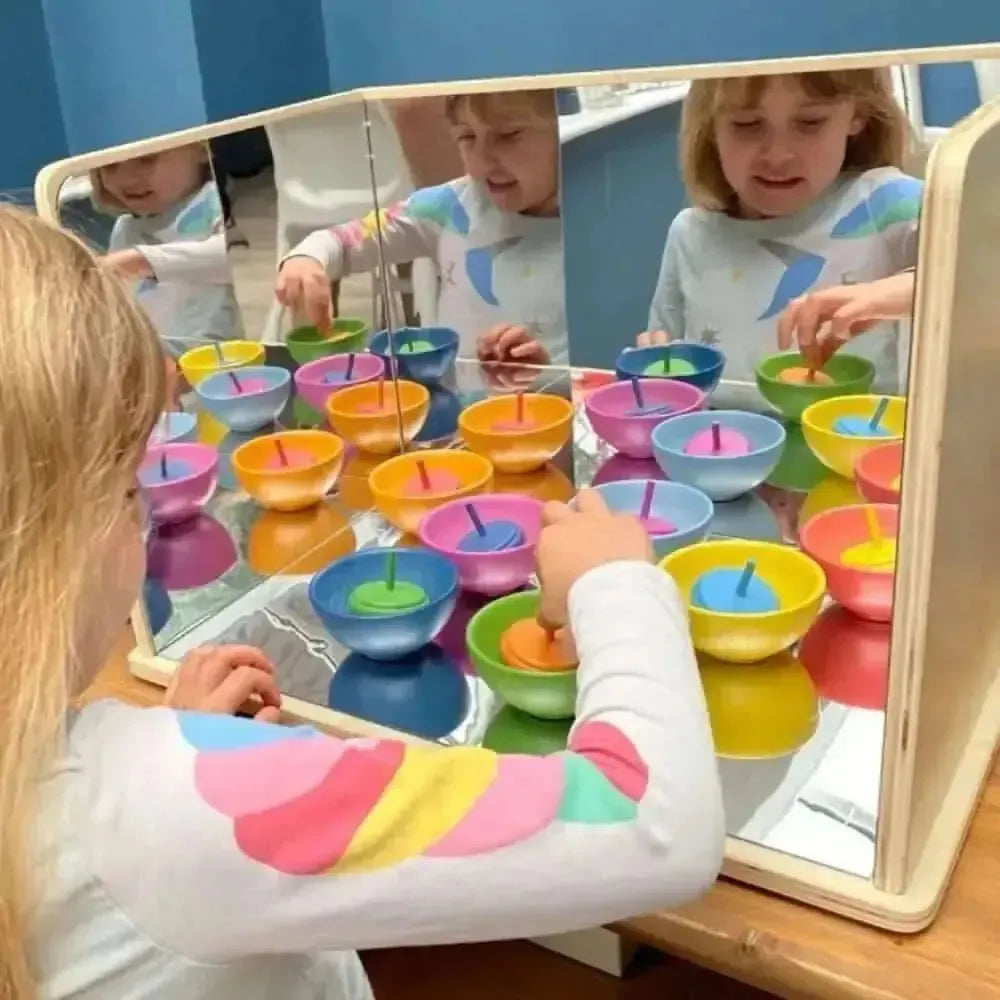 Wooden Exploratory Mirror-Wooden Exploratory Mirror