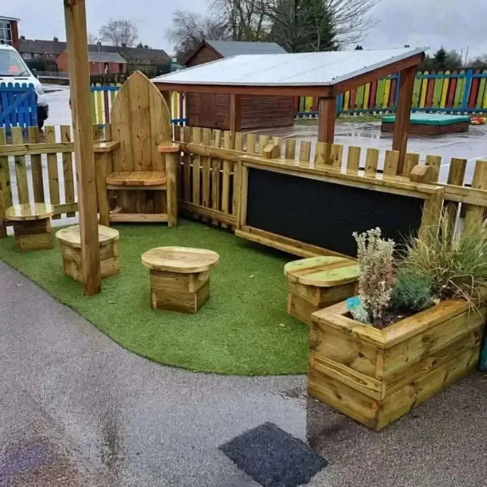 Wooden Framed Outdoor Chalkboard-Wooden Framed Outdoor Chalkboard