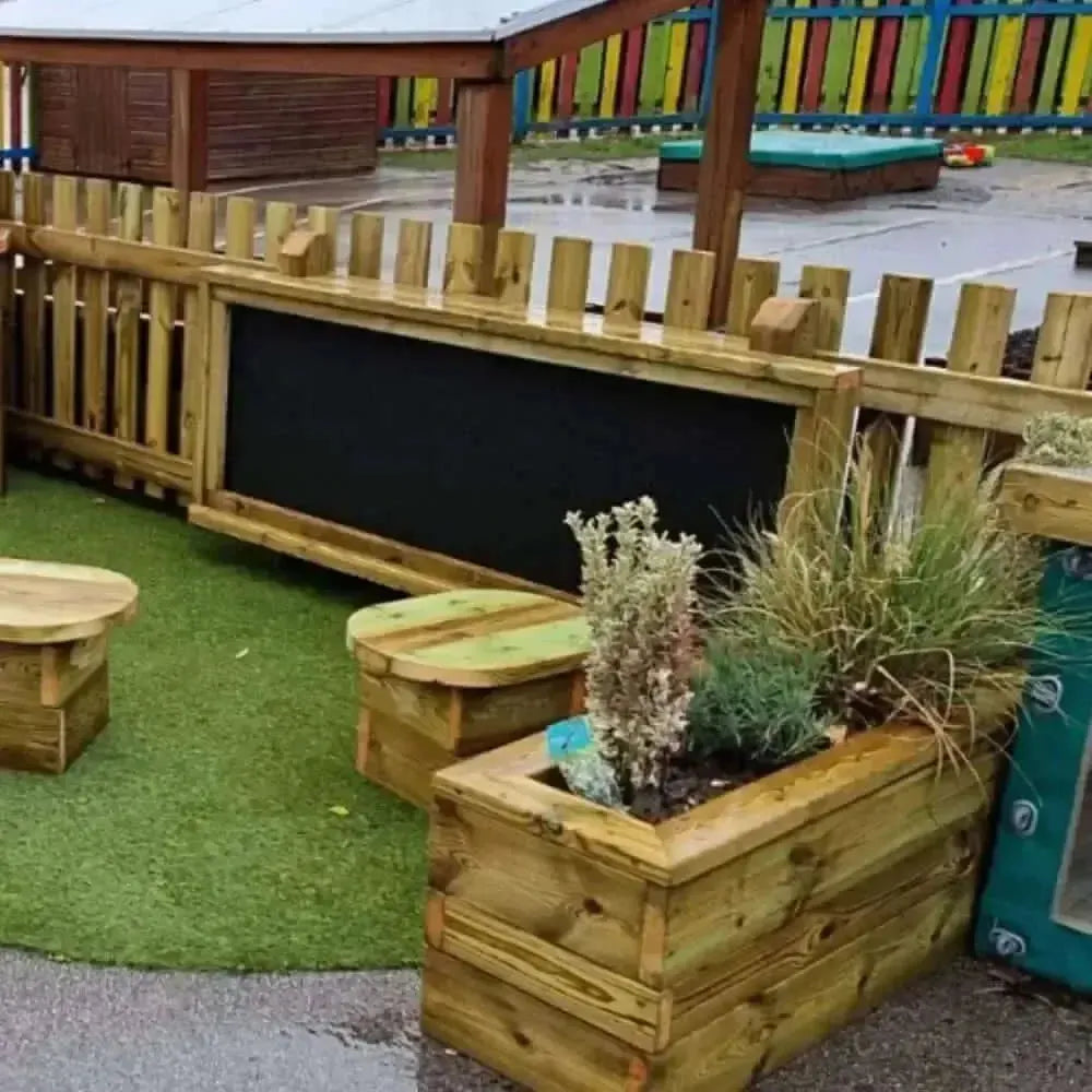 Wooden Framed Outdoor Chalkboard-Wooden Framed Outdoor Chalkboard