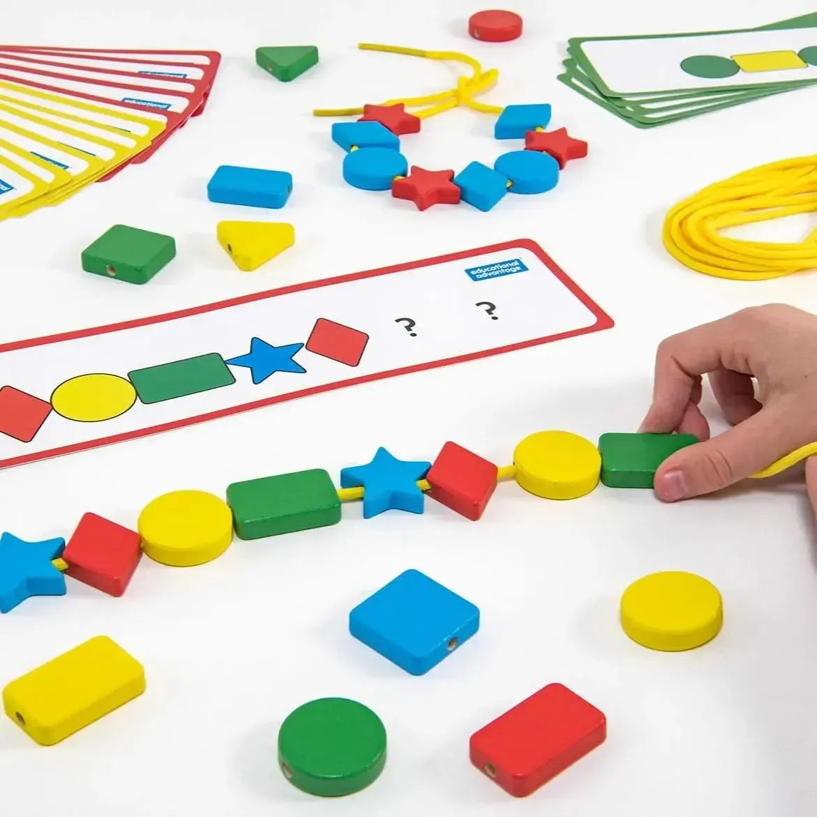 Wooden Lacing Shape Beads-Wooden Lacing Shape Beads