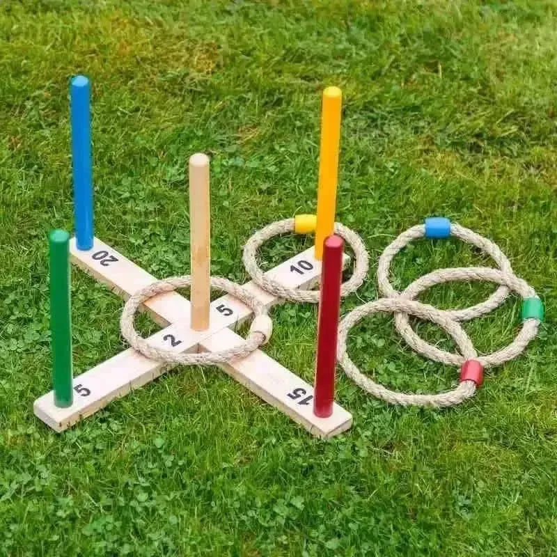Wooden Quoits-Wooden Quoits