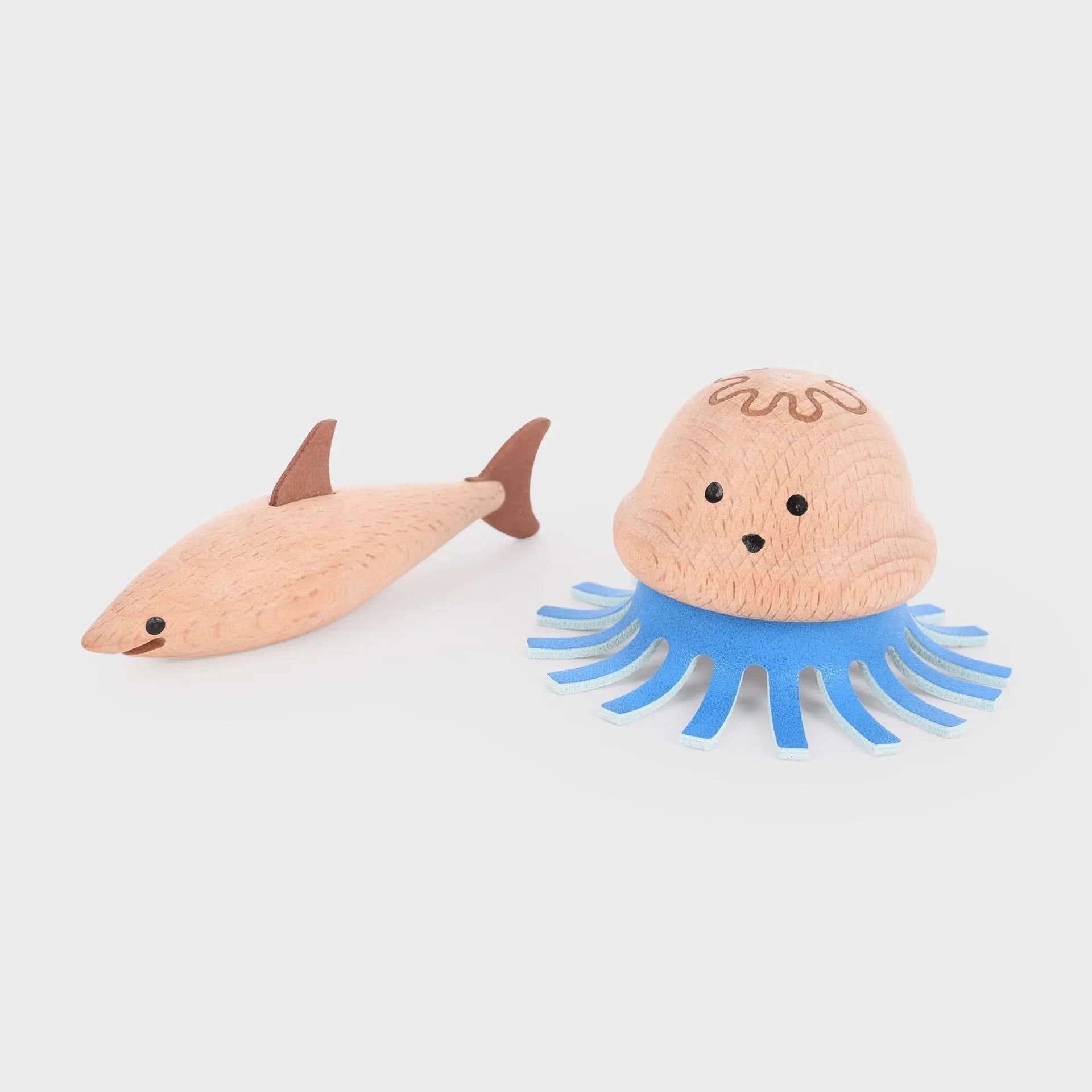 Wooden Sea Creatures-Wooden Sea Creatures