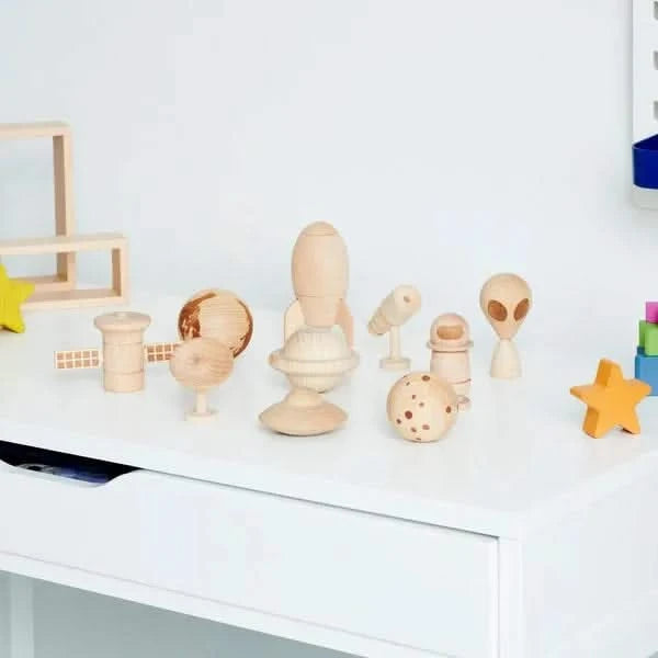 Wooden Space Adventure - Pk10-Wooden Space Adventure - Pk10