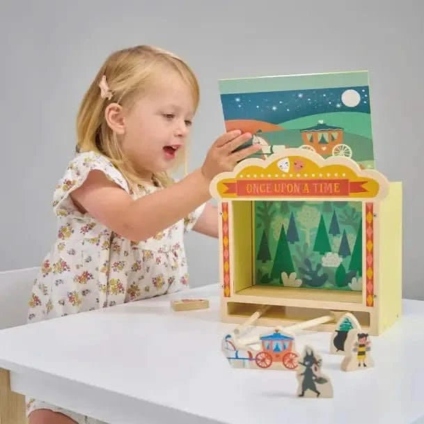 Wooden Tabletop Theatre-Wooden Tabletop Theatre