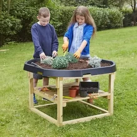 Wooden Tuff Tray Stand-Wooden Tuff Tray Stand