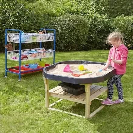 Wooden Tuff Tray Stand-Wooden Tuff Tray Stand