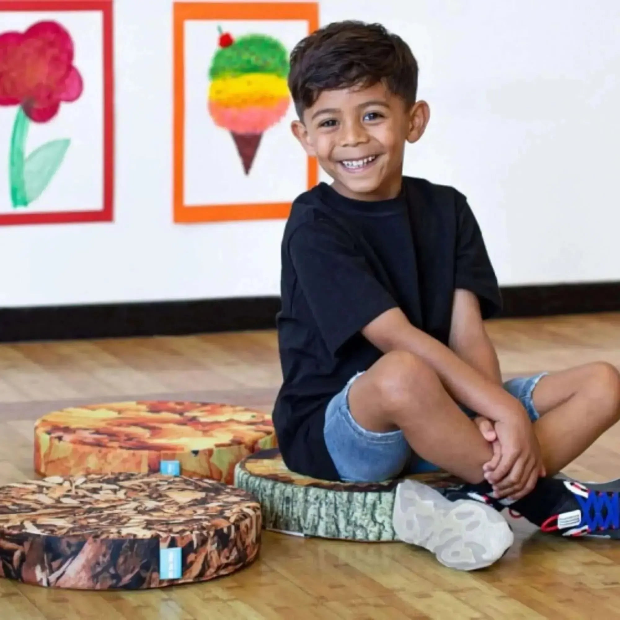 Woodland Nature Cushions Pack Of 5 Cushions-Woodland Nature Cushions Pack Of 5 Cushions