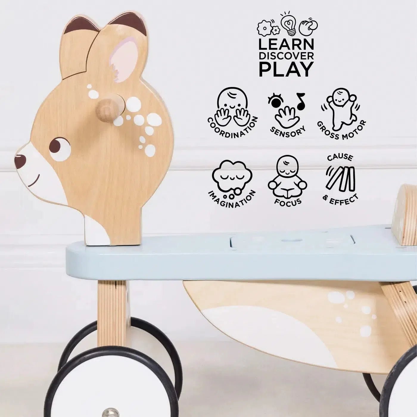Woodland Ride-On Deer-Woodland Ride-On Deer