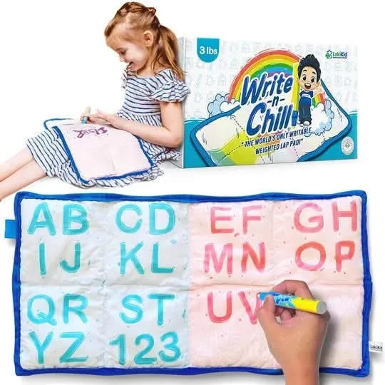 Write-N-Chill Writable Weighted Lap Pad-Write-N-Chill Writable Weighted Lap Pad