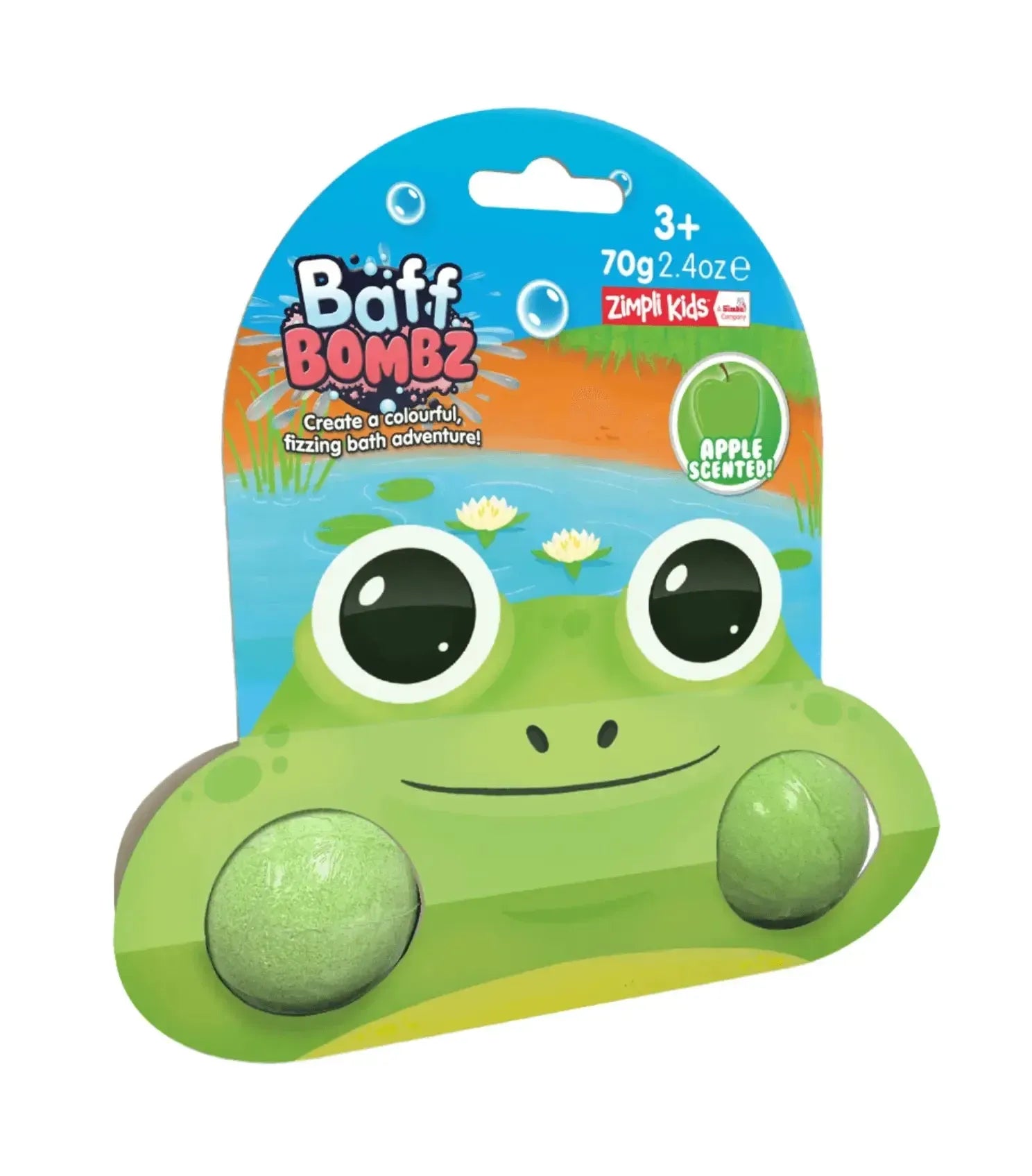 Zimpli Frog Baff Bombz 2 Pack-Zimpli Frog Baff Bombz 2 Pack