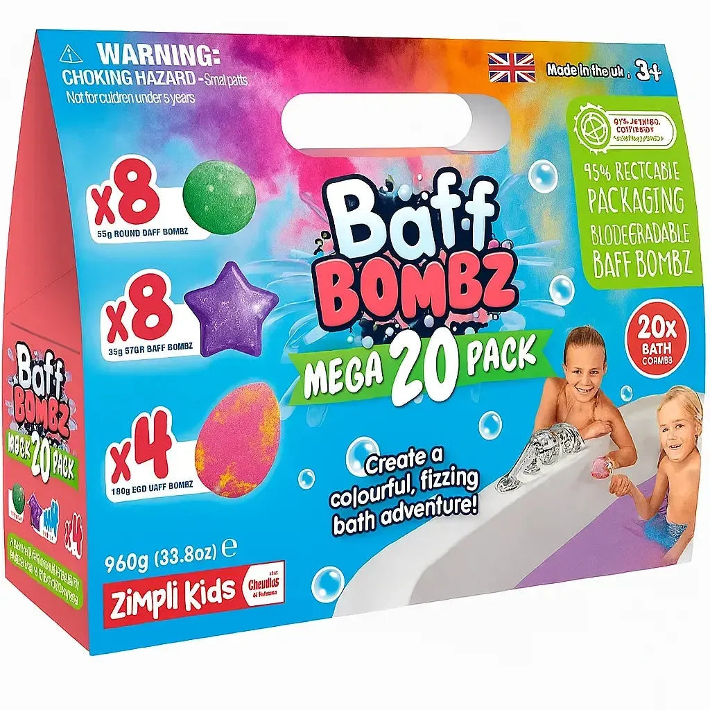 Zimpli Kids Baff Bombz Mega 20 Pack-Zimpli Kids Baff Bombz Mega 20 Pack