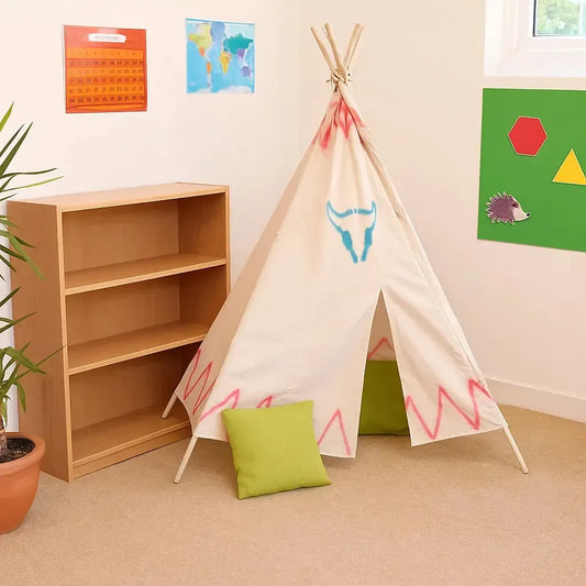100% FSC Certified Teepee wooden educational toy