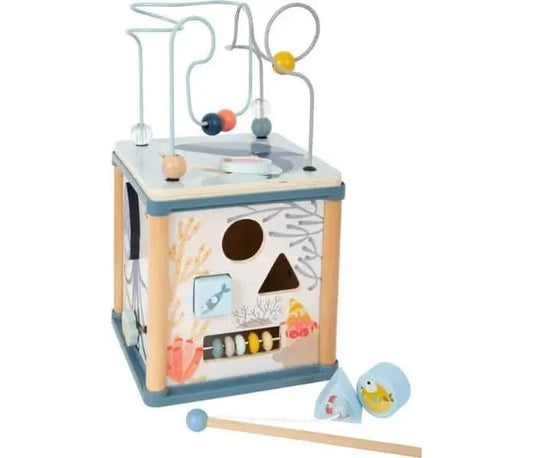 Activity Cube Underwater World wooden educational toy
