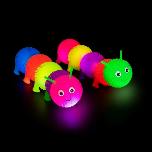 Alfred The Rainbow Caterpillar sensory fidget toy
