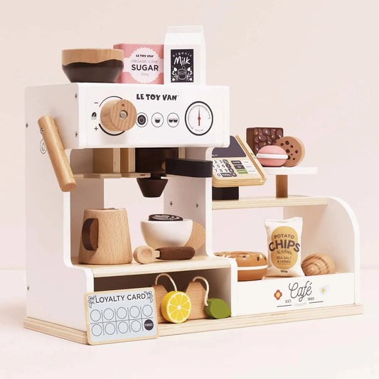 Barista Cafe Shop wooden educational toy