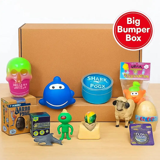 Big Bumper Box of Fun Blue sensory fidget toy