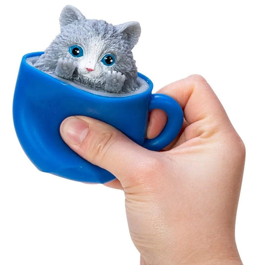 Cat in a cup sensory fidget toy