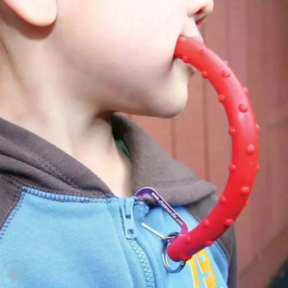 Chew noodles: Sensory Benefits, Fidget Ideas and Practical Uses