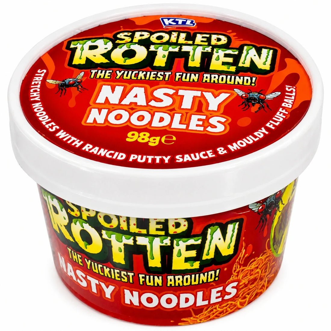 Spoiled Rotten Nasty Noodles squishy sensory toy