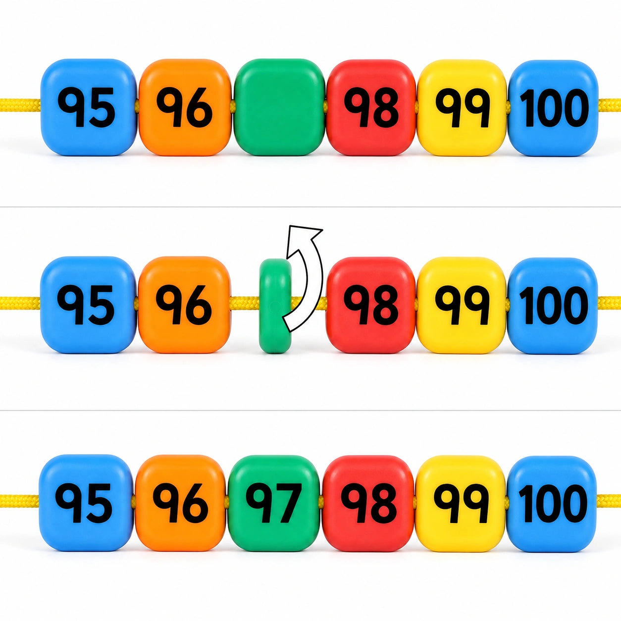 0-100 Lacing Number Beads-0-100 Lacing Number Beads