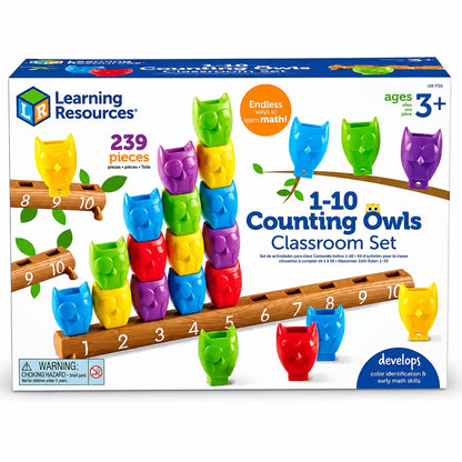 1-10 Counting Owls Class Set-1-10 Counting Owls Class Set