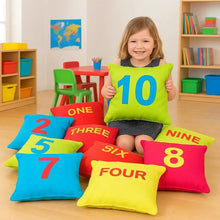1-10 Number Cushions-1-10 Number Cushions