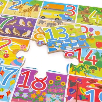 1-20 Floor Puzzle-1-20 Floor Puzzle