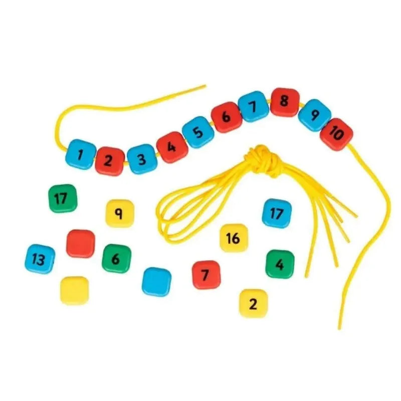 1-20 Lacing Number Beads-1-20 Lacing Number Beads