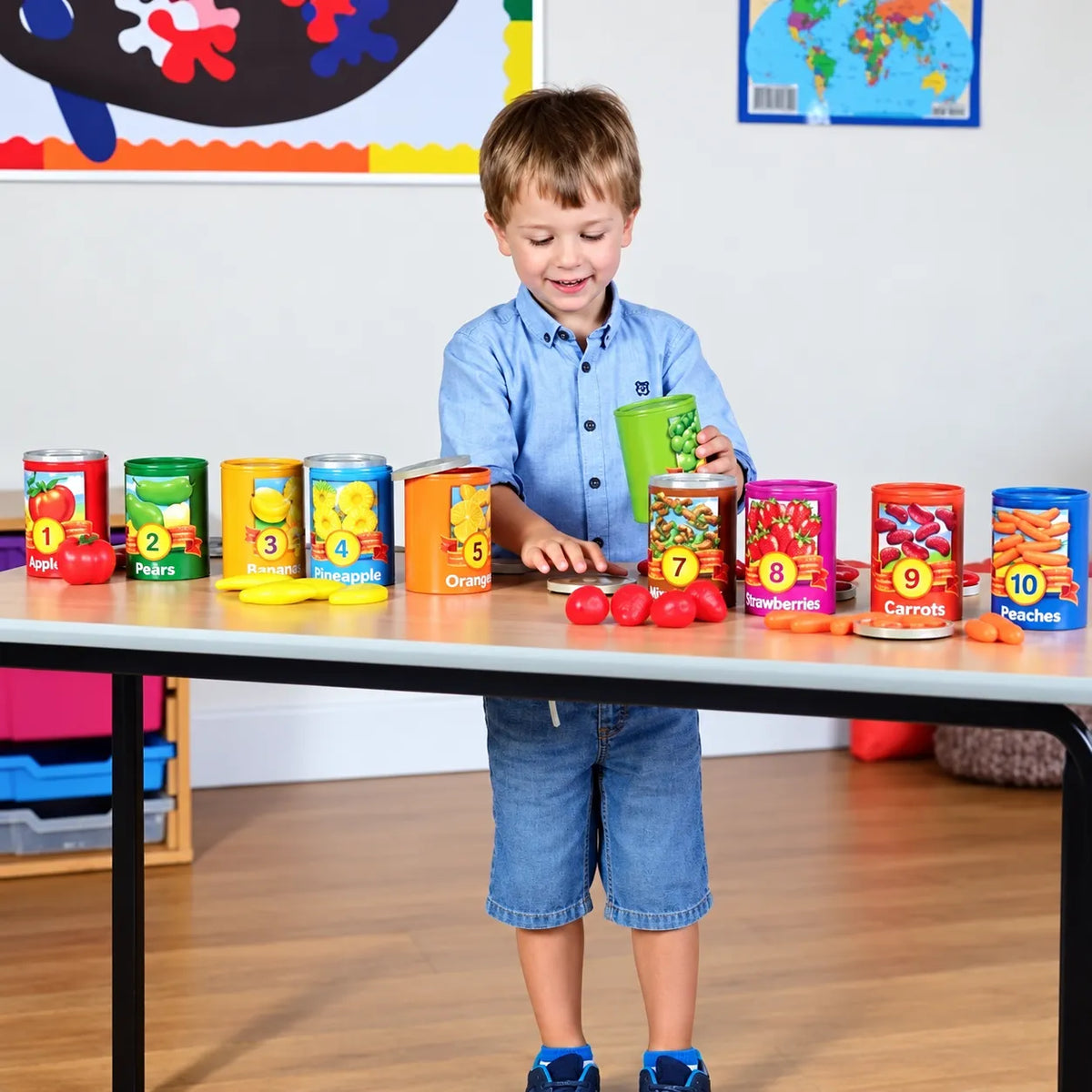 1 to 10 Counting Cans-1 to 10 Counting Cans